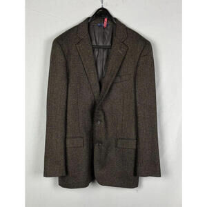 Brooks Brothers Sport Coat Regent Wool Herringbone Blazer Size 42L US
